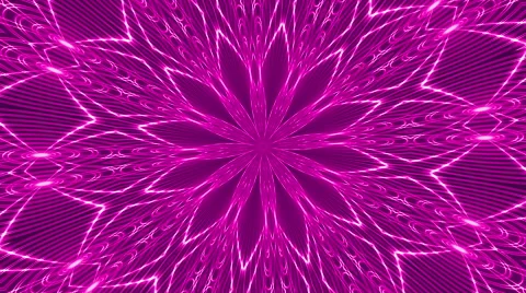 Kaleidoscope pink light, loop Stock Footage 41454762