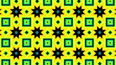 Kaleidoscope Rainbow Color Loop Stock Footage 44063743