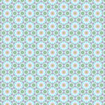 Kaleidoscope seamless background pattern for printing on fabric, paper for sc Stock-Illustration