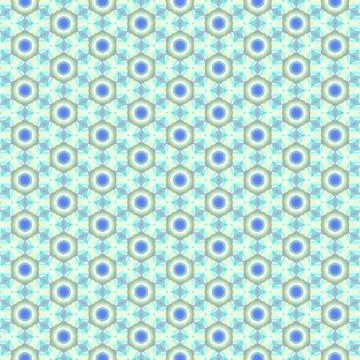 Kaleidoscope seamless background pattern for printing on fabric, paper for sc Stock Illustration