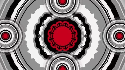 Kaleidoscope Seamless Loop Stock Footage 135554543