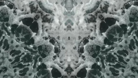 Kaleidoscope seamless loop sequence abstract, motion graphics background. Stock Footage 95003103