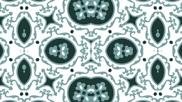 Kaleidoscope seamless loop sequence mandala patterns abstract motion graphics Stock Footage 85949968