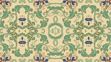 Kaleidoscope seamless loop sequence mandala patterns abstract multicolored mo Stock Footage 85984024