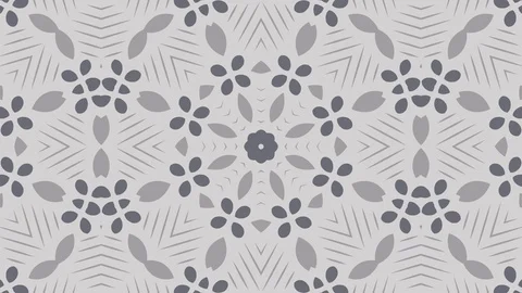 Kaleidoscope seamless loop sequence mandala patterns abstract multicolored mo Stock Footage 85986524