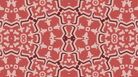 Kaleidoscope seamless loop sequence mandala patterns abstract multicolored mo Stock Footage 85994243