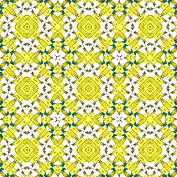 Kaleidoscope seamless patterns abstract background. Magic mandala Stock Illustration