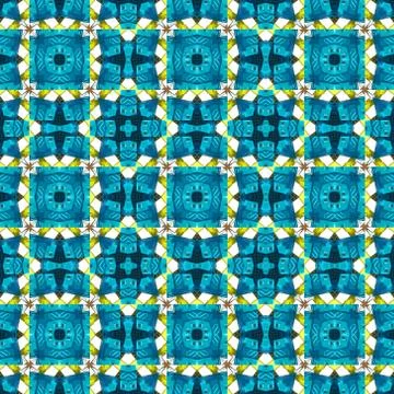 Kaleidoscope seamless patterns abstract background. Magic mandala Stock Illustration