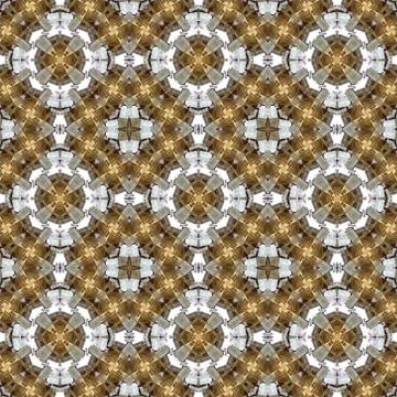 Kaleidoscope seamless patterns abstract background. Magic mandala Stock Illustration