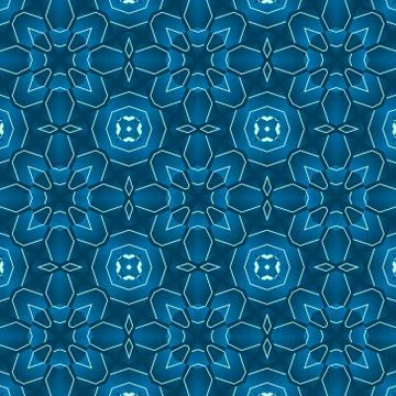 Kaleidoscope seamless patterns abstract multicolored background. Magic mandal Illustrazione stock