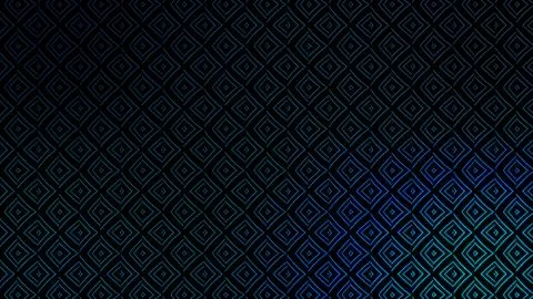 Kaleidoscope seamless sequence patterns abstract black and blue graphics Illustrazione stock