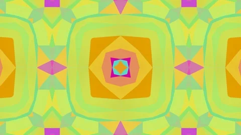 Kaleidoscope sequence patterns. 4k Abstract multicolored motion graphics  Stock Footage 125100918