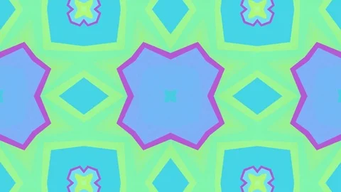 Kaleidoscope sequence patterns. 4k Abstract multicolored motion graphics  Stock Footage 125102344
