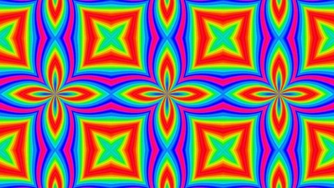 Kaleidoscope sequence patterns. 4k Abstract multicolored motion graphics  Stock Footage 125102550