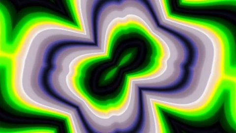 Kaleidoscope sequence patterns. 4k Abstract multicolored motion graphics  Stock Footage 125104649