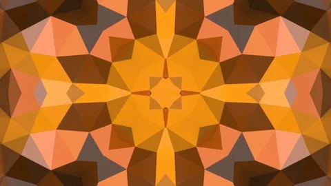 Kaleidoscope sequence patterns. 4k Abstract multicolored motion graphics  Stock Footage 125104801