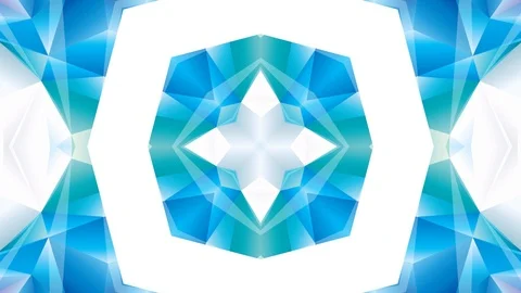 Kaleidoscope sequence patterns. 4k Abstract multicolored motion graphics  Stock Footage 125105881