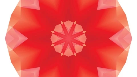 Kaleidoscope sequence patterns. 4k Abstract multicolored motion graphics  Stock Footage 125107103