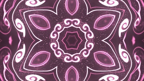 Kaleidoscope sequence patterns. HD Abstract multicolored motion graphics back 스톡 동영상 122082501
