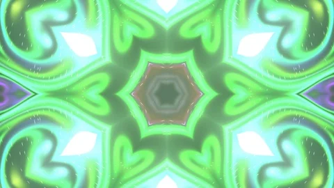 Kaleidoscope sequence patterns. HD Abstract multicolored motion graphics back Stock Footage 122082502
