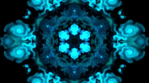 Kaleidoscope sequence patterns. HD Abstract multicolored motion graphics back Stock Footage