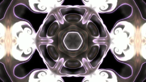 Kaleidoscope sequence patterns. HD Abstract multicolored motion graphics back Stock Footage 124572305