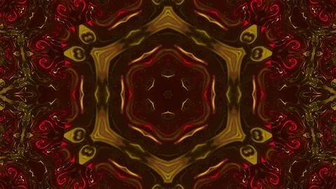 Kaleidoscope sequence patterns. HD Abstract multicolored motion graphics back Stock Footage 124694427