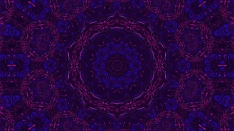 Kaleidoscope sequence patterns. HD Abstract multicolored motion graphics back Stock Footage 124694552