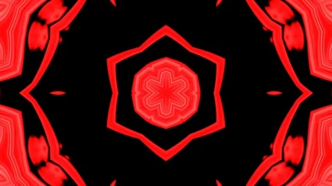 Kaleidoscope sequence patterns. HD Abstract multicolored motion graphics back Stock Footage 124876075
