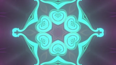 Kaleidoscope sequence patterns. HD Abstract multicolored motion graphics back Stock Footage 124876118