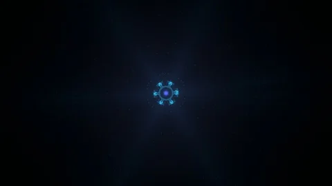 Kaleidoscope sequence patterns. HD Abstract multicolored motion graphics back Stock Footage 124992654