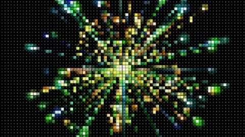 Kaleidoscope sequence patterns MANDALA Stock Footage 122228658