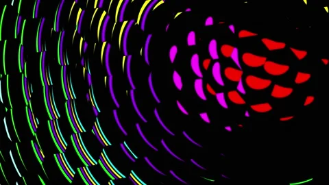 Kaleidoscope sequence templates. 4k abstract motion graphics. Stock Footage 137294070