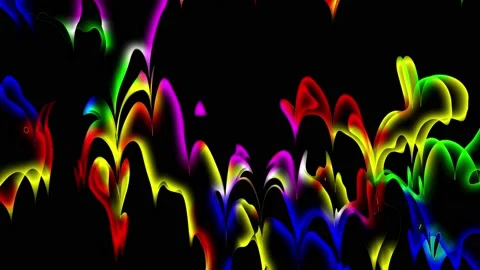 Kaleidoscope sequence templates. 4k abstract motion graphics. Stock Footage 137300305