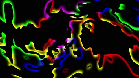 Kaleidoscope sequence templates. 4k abstract motion graphics. Stock Footage 137300323