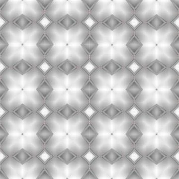 Kaleidoscope Silver seamless pattern for Your Desing Stock-Illustration