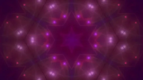 Kaleidoscope stage visual loop for concert, night club, music video, events Stock Footage 79385495