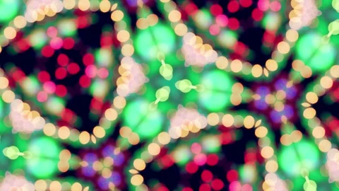 Kaleidoscope texture with repeating patterns in colorful bright. Abstract visual 스톡 동영상 313808514