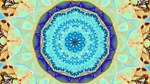 Kaleidoscope Transitions Stockbeeldmateriaal 49319168
