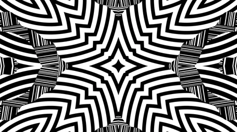 Kaleidoscope video loop Stock Footage 45489409