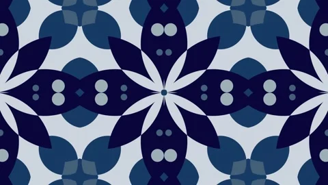 Kaleidoscope video loop Stock Footage 289138599