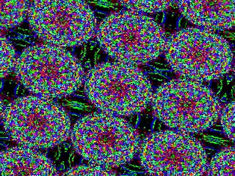 Kaleidoscope Video Pixel Generated Graphic Art 2 Video stock 158406781