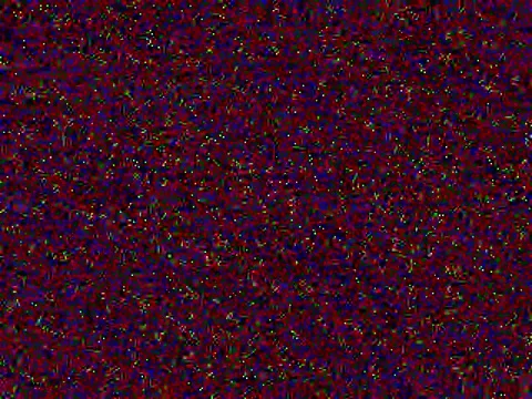 Kaleidoscope Video Pixel Generated Graphic Art 32 Video stock 158406990