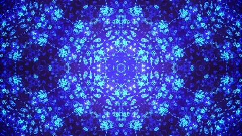 Kaleidoscope VJ loop Background Stock Footage 71844025