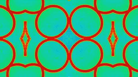 Kaleidoscope VJ loop Full HD Stock Footage