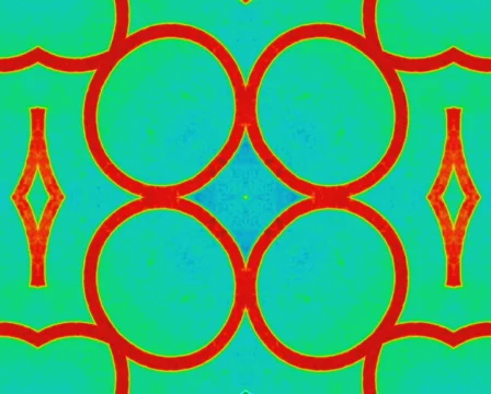 Kaleidoscope VJ loop PAL Stock Footage 822561