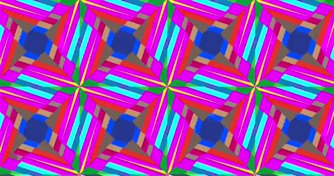 Kaleidoscope wallpaper. Stock Footage 266680851