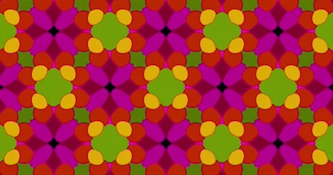 Kaleidoscope wallpaper. Stock Footage 266680855