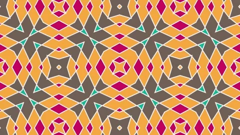 Kaleidoscope wallpaper. Stock Footage 266680933