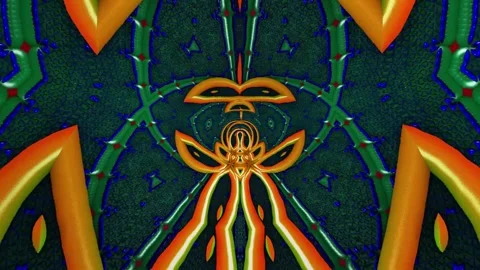 Kaleidoscope wallpaper. Stock Footage 266855854